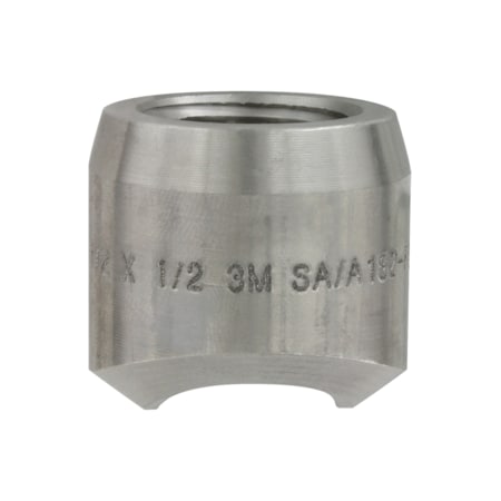 Dwyer Instruments 1/2 in NPT Stainless Steel Weldolet, 2-10 in Pipe Sizes A-WLDT-SS